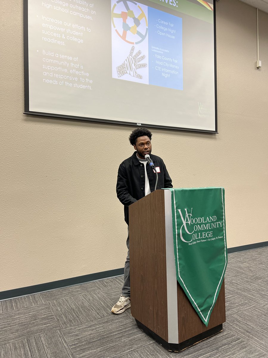 Patrick Donatien Jr is the outreach and engagement coordinator for #DualEnrollment at Woodland College and he loves intentional engagement w students and community partners 
#EdEquity