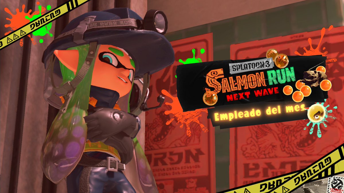 inkberia's tweet photo. ¿Estás interesado en participar en #BigRunEmpleadoDelMes?
¡Entonces este hilo te interesa! Infórmate sobre como conseguir premios físicos con temática de Salmon Run y da tu mejor esfuerzo durante el Big Run de este fin de semana 🧡⬇️ https://t.co/TeNiqTzdV2
