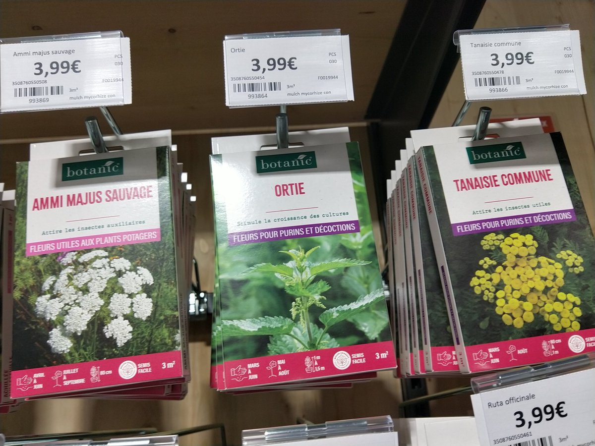 chris40851's tweet photo. #agri @MarieViargues @ChroniqueJardin trouver des revenus faciles .... Oui, vous avez bien lu des graines d'#ortie vendues en #jardinerie 🥶🤯 https://t.co/ZxEKm6qMdO