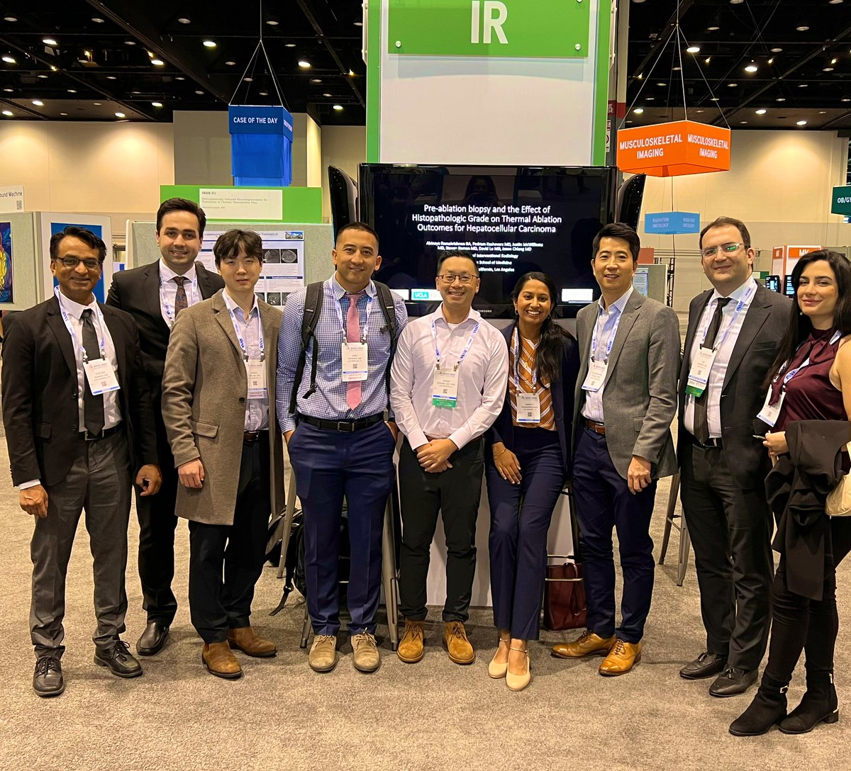 sarab9123's tweet photo. Can't be more grateful for this well built team, and supportive mentor who facillitated winning awards for many and seeded life changing ideas for each radiology society! Thanks to @RadiologyUcla for promoting skills to those who seek a broader horizon. #RSNA2023 https://t.co/kY6Cf7Cl5T