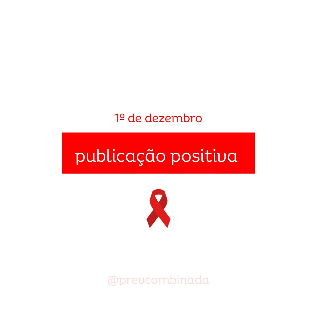 PCombinada's tweet photo. No Dia Mundial da Luta Contra a AIDS, queremos atuar nesta rede com informações positivas para todes. Segue o fio ⬇️ https://t.co/JOkDR1dN2S