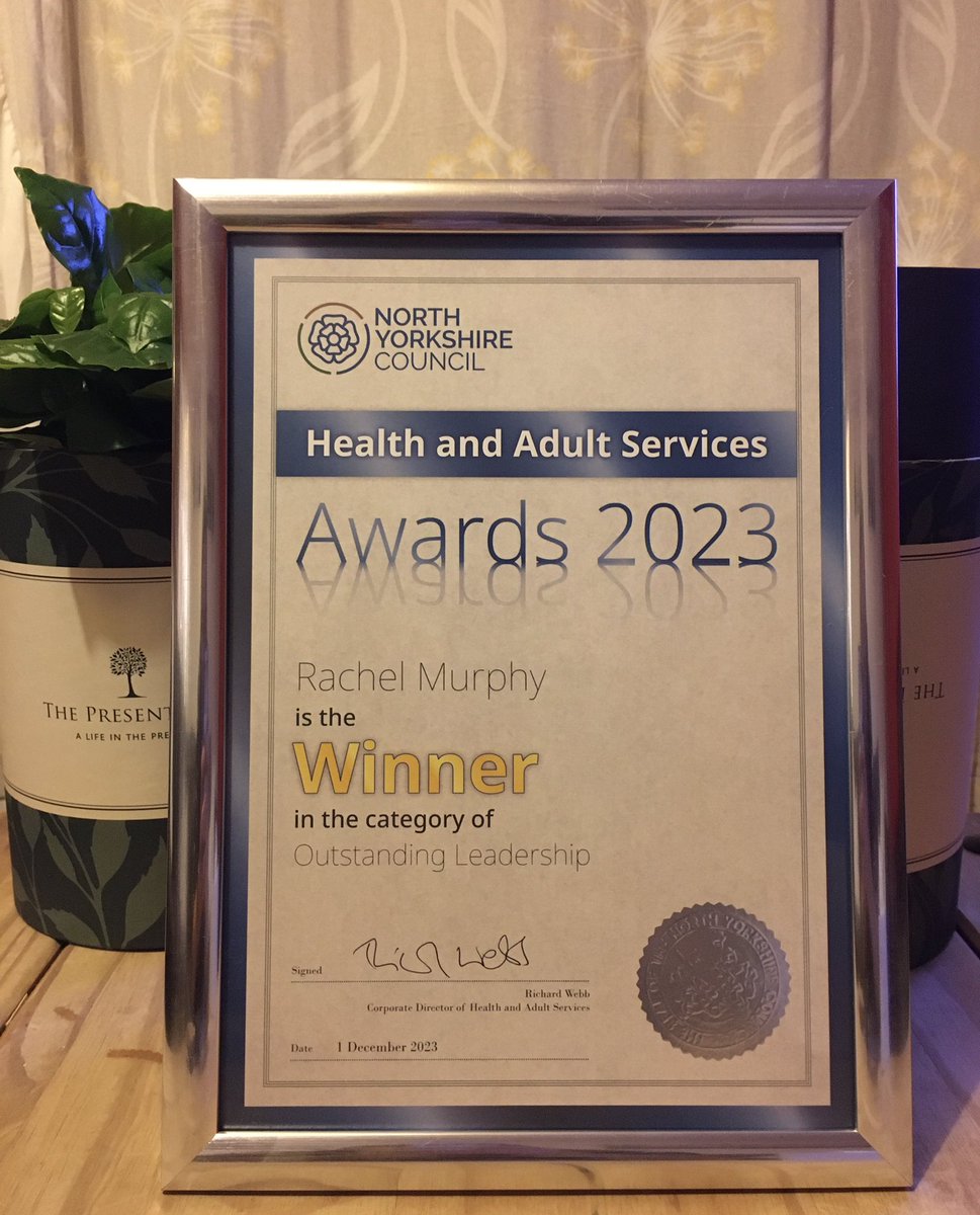 Rachel Murphy (@rachymurph33) on Twitter photo Proud beyond words to receive this, for my research leadership work <a href="/northyorksc/">North Yorkshire Council</a> Proud beyond words to receive this, for my research leadership work <a href="/northyorksc/">North Yorkshire Council</a>