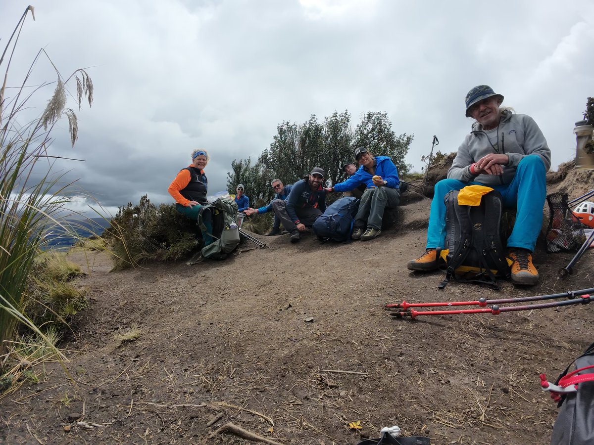 4 summits in 4 days, 2,879m total ascent, 44.94km total distance!
Next up: Midnight climb of Cayambe, #3 highest peak in Ecuador &amp; our greatest ascent yet. We’ll be acclimating &amp; training until we take that on late Sunday into early Monday. 
Follow along: testyourlimits.ca/category/blog-…