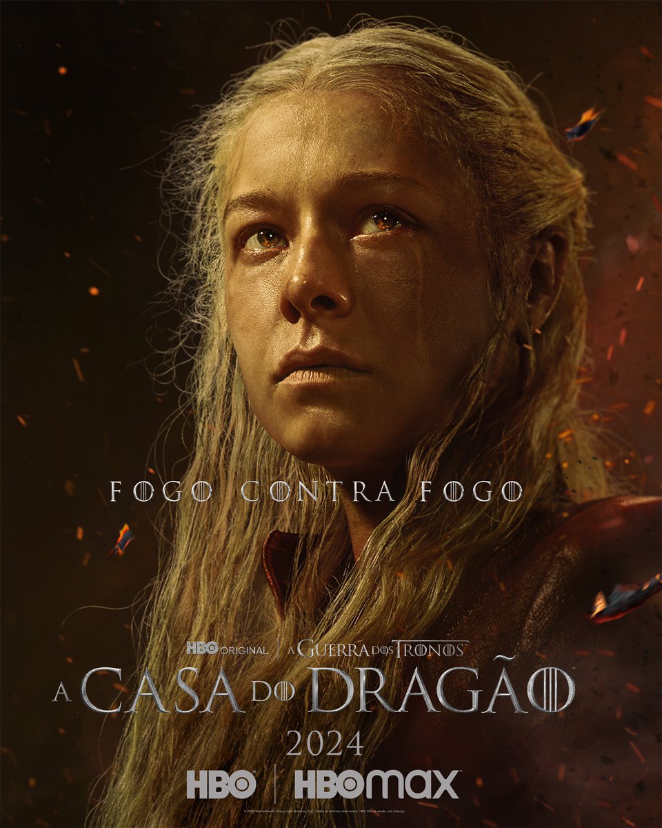 CultverseBlog's tweet photo. Primeiros pôsteres da 2ª temporada de 'A Casa do Dragão'.

#GameofThrones #HouseoftheDragon #HBOMax #series #news https://t.co/nnN5BGSIZx