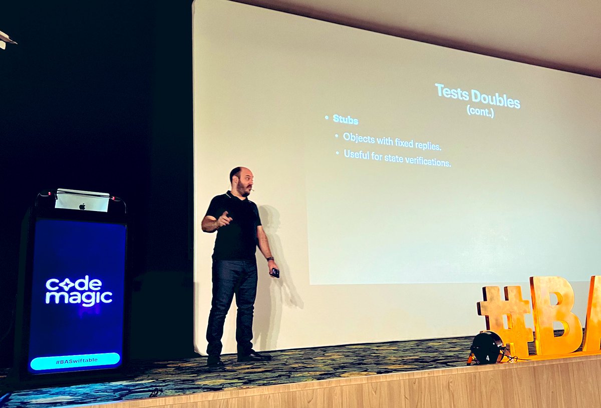 baswiftable's tweet photo. “Swift Unit Testing: Best Practices and Design Principles” by @marcelobusico https://t.co/QRxi3PeI0r