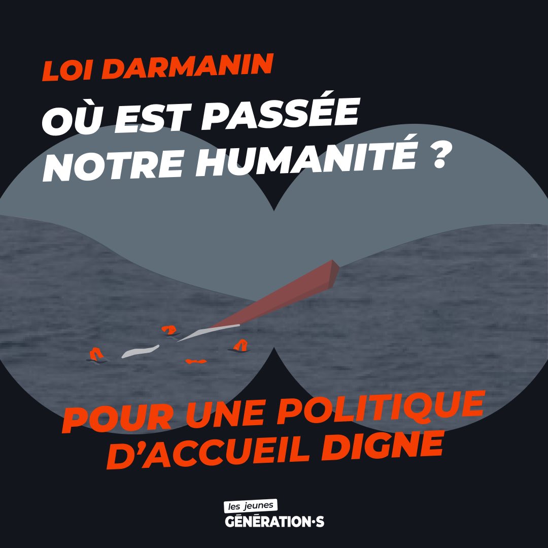 🔴 Loi Darmanin : où est passée notre humanité ?

Avec le projet de loi immigration, la macronie, la droite et l’extrême-droite attaquent les droits les plus fondamentaux des personnes étrangères. 

Face à la xénophobie ambiante, nous défendons une politique d’accueil digne !