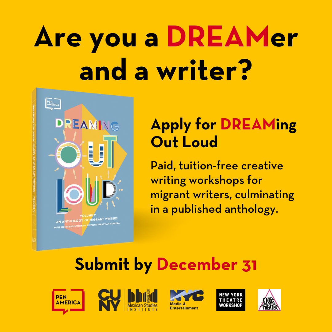 PEN America Emerging Voices Fellowship tweet media