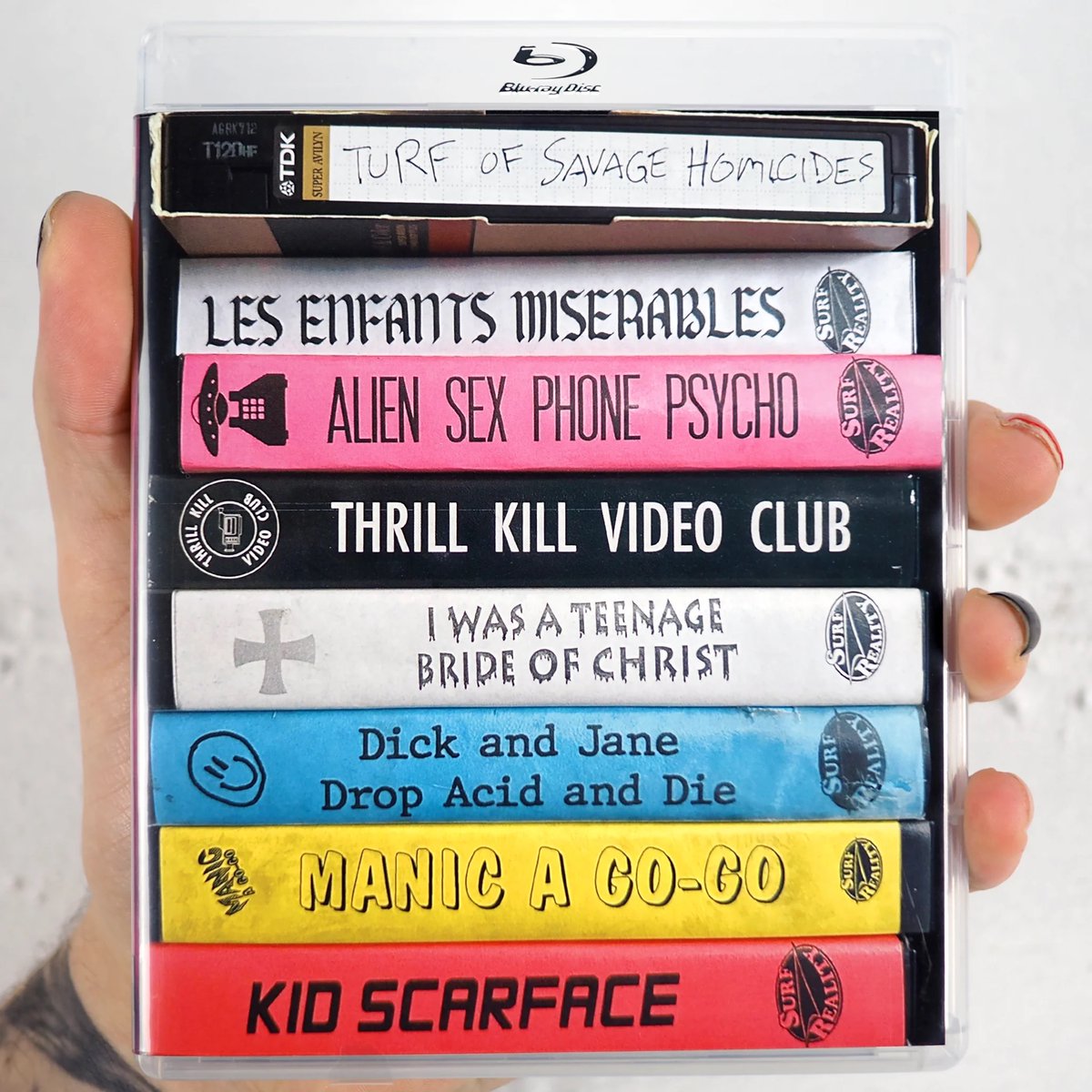 disc_connected's tweet photo. ***ANNOUNCEMENT***
Now available to order from the @VinegarSyndrome website from new @OCNDistro #PartnerLabel #ArtLabel: #SurfRealityMovieOfTheMonthClubCollection (1991/1992)!
Art Label is the new outlet for envelope-pushing arthouse and experimental cinema. Growing from https://t.co/EqEumWXRbU