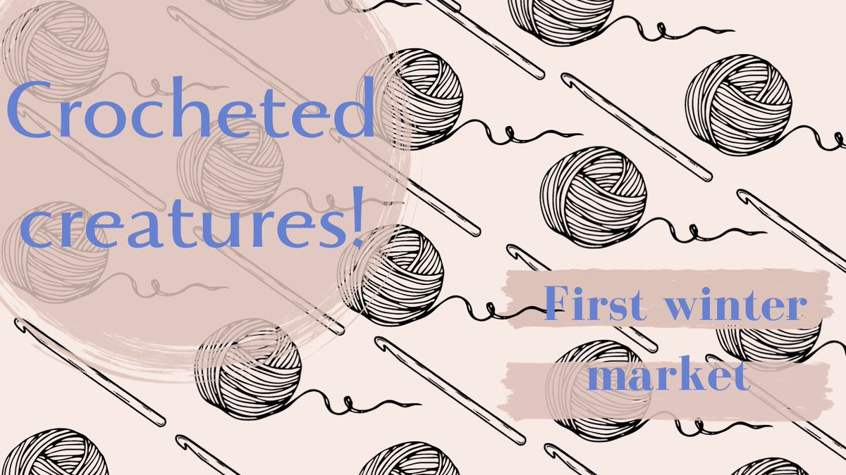 What I have crocheted and GRWM for my first winter market! youtu.be/GCAcqoo6mkM?si…