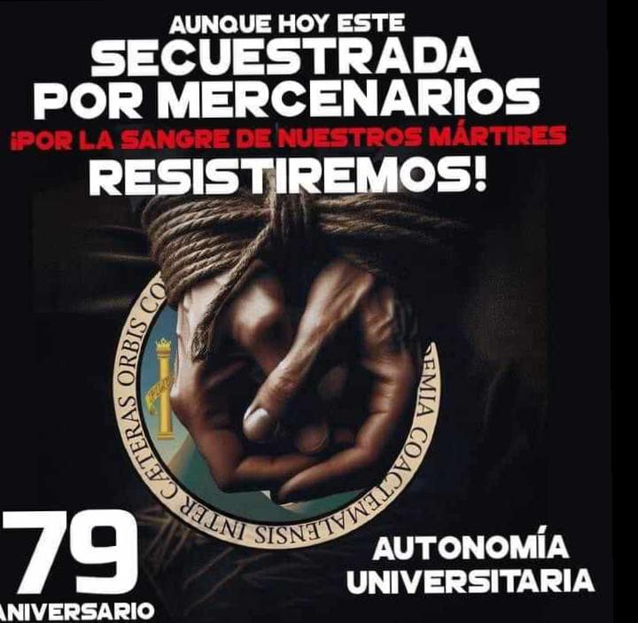AbueloDeSiete's tweet photo. Con la autonomía secuestrada #NoTengoRector. https://t.co/kMipKHI5rM