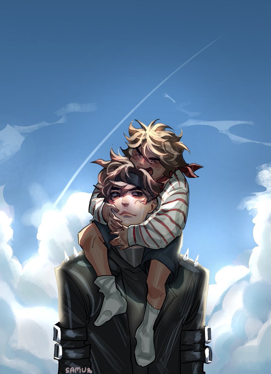 Samu3746's tweet photo. Roier y pepito 🤏🏻✨

#roierfanart #pepitofanart #qsmpfanart 
#qsmpfanarts https://t.co/Am2OTtT52S