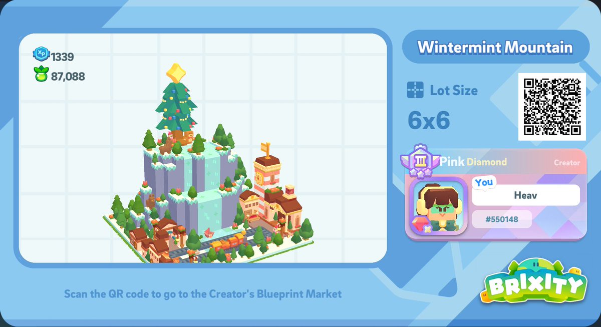 singlebrixgang's tweet photo. My little entry for the #BRIXITYHolidayChallenge 🎄🚂🧸 Welcome to Wintermint Mountain! 💕 A festive village living against a magical mountain 🏔️

Blueprint: https://t.co/h9WBw3nTFd https://t.co/W7ShCyXeb4
