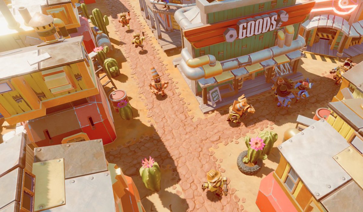 JD_Play5's tweet photo. Stream starting NOW for #StreamWorldBuild I'm brand new to the @SteamWorldGames franchise but I cant help but fall in love with these little Steambots! I'm always wondering what they will do next whilst they wonder down main street!
https://t.co/PtQ6gW0UIx https://t.co/GWSIew3myZ
