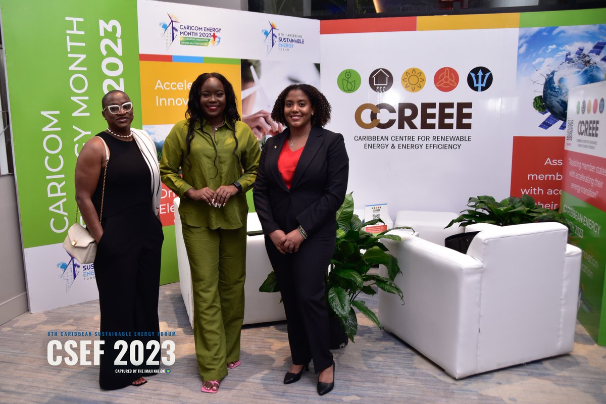 pamproverbs's tweet photo. Still on the energy train.  This time in Jamaica at the Caribbean Sustainable Energy Forum (CSEF 8) where I played host of the event for the @CCREEE.  Catch some of the opening ceremony at this link  https://t.co/MJ5JyGIGez. #CEM2023 #energy https://t.co/KKZq43vBYP