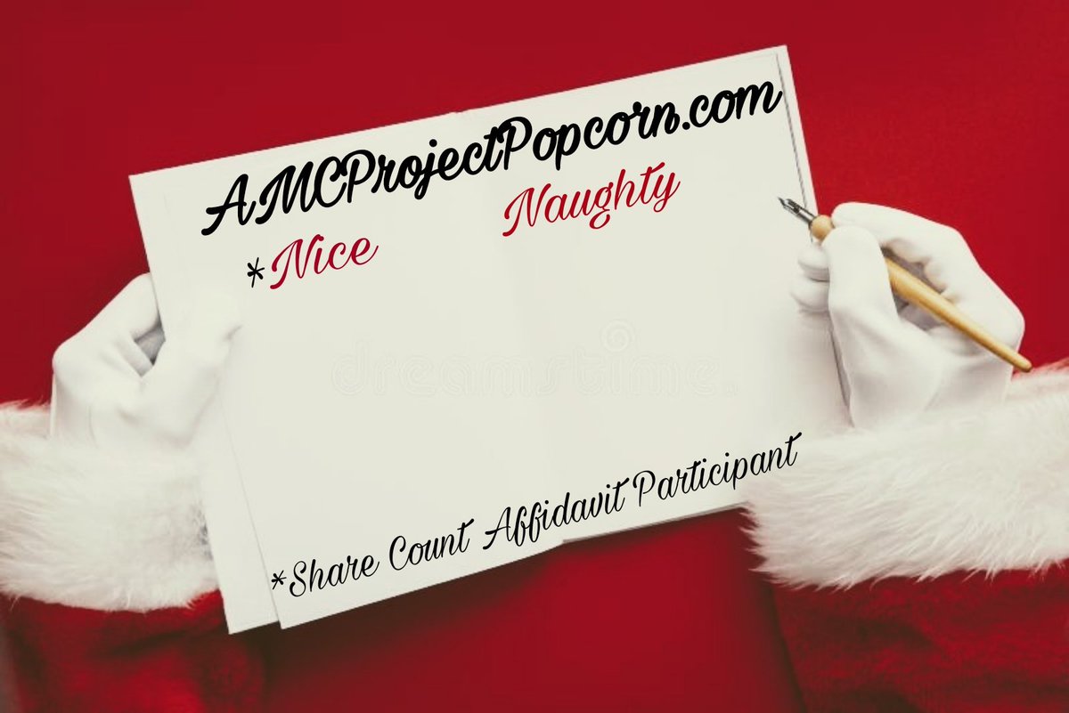 runtotorun0121's tweet photo. #AMCProjectPopcorn
Will you be on the Nice List or the Naughty List this year? Make sure Santa's Elves report back you shared your time to help AMC investors in the pursuit of truth and justice with holding the bad actors in Project Popcorn responsible.
https://t.co/a9fL205Efd https://t.co/3eNBHsjxSP