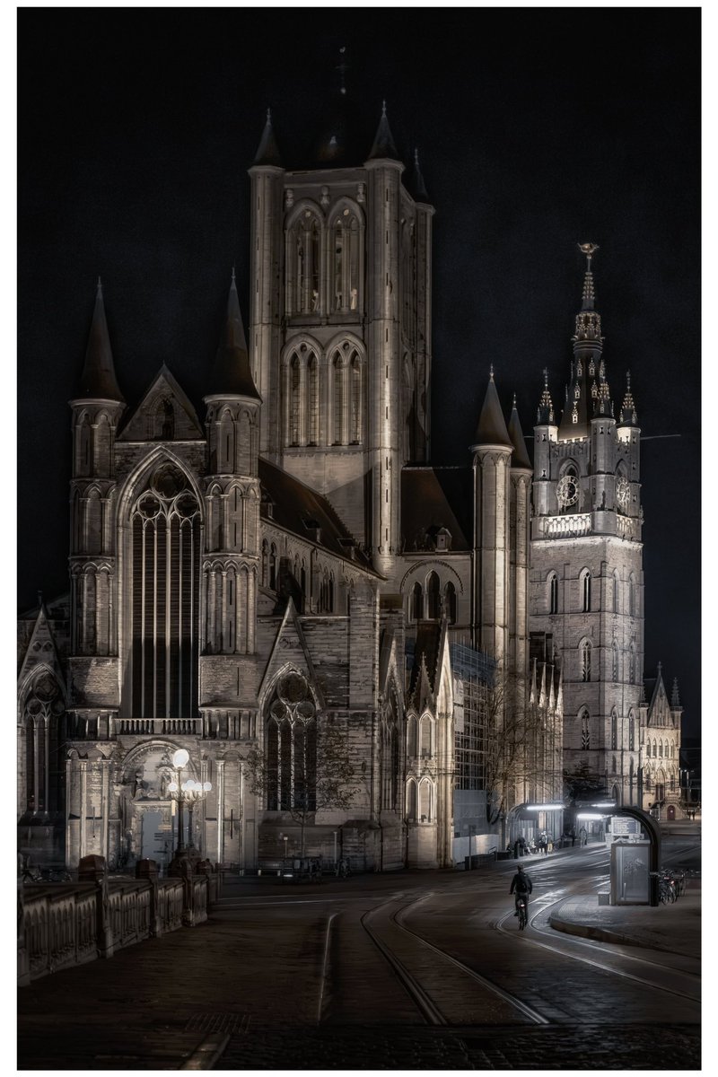 Ghent by night 🇧🇪