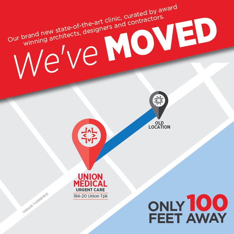 We've moved! Only 100 feet away.
The staff &amp; service you can always rely on in our Queens location, has moved to its new clinic curated by award-winning architects, designers and contractors.
Come stop by!
🚑🚨🏥
#urgentcare #kaminsense #kaminhealth #newlocation