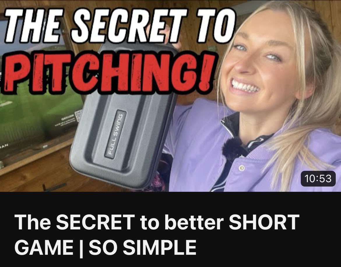 🚨LATEST YOUTUBE VIDEO LIVE 🚨

youtu.be/BUdTnSB4Vts?si… 

#golf #shortgame