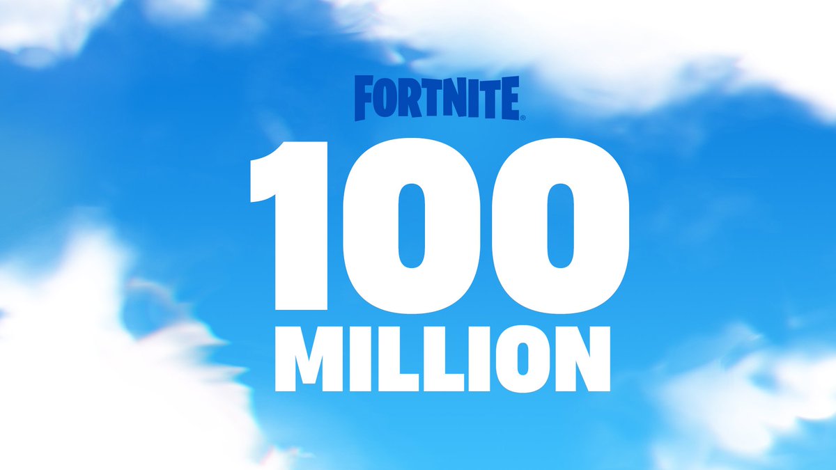 TomizeLeaker's tweet image. Leaks fortnite 
Leak fortnite 
#LeaksFortnite
#LeakFortnite

Cette semaine, les fans de Fortnite ont battu un NOUVEAU record...

100 MILLIONS DE JOUEURS EN NOVEMBRE !

100 millions de Merci ❤️ Rendez vous demain pour la suite 👀