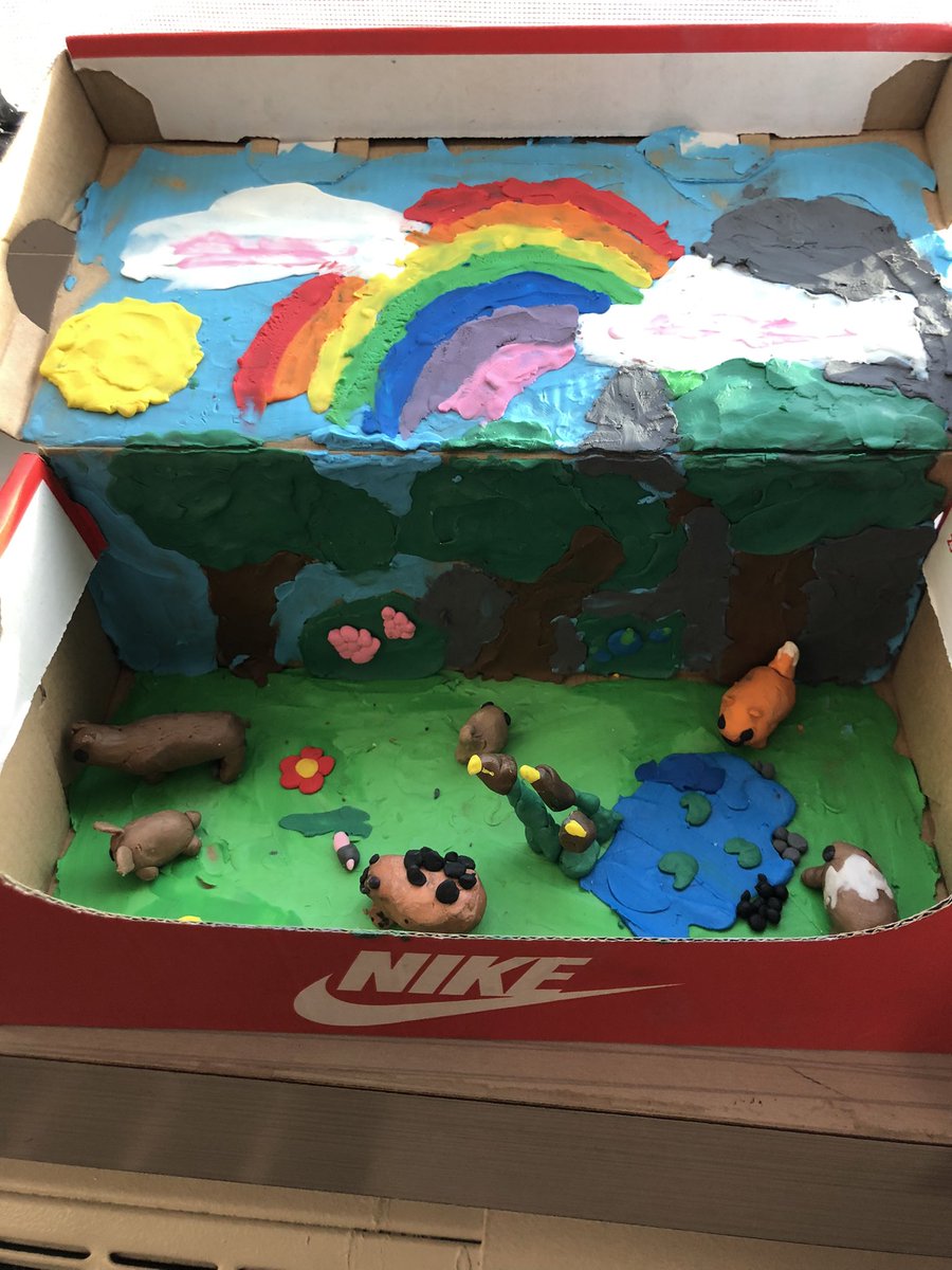 WoodroffeAvePS's tweet photo. Grade 4 students making their learning visible! Sharing with peers about habitats! @OCDSB @Buffone_Pino https://t.co/7pHiDLSeXe
