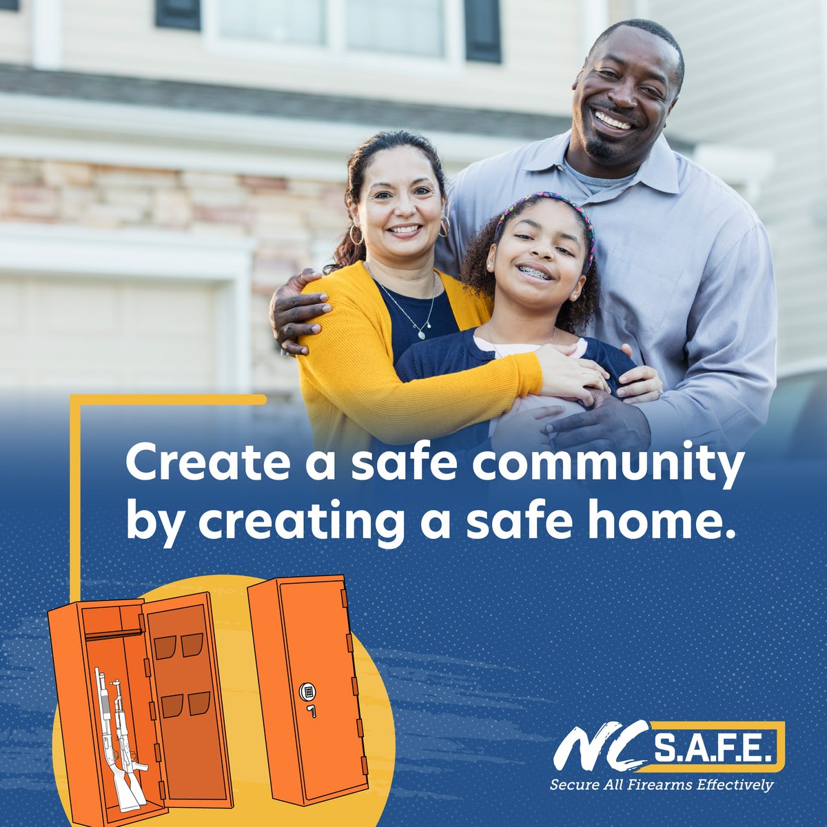 nc_safe's tweet photo. Creating a secure household contributes to a safer community for all, particularly for children.
Start the new year with responsible gun storage habits in your home: https://t.co/pzGB7DWOA9
#KeepNCSafe
#GunSafety https://t.co/1ZmrvBRSlK