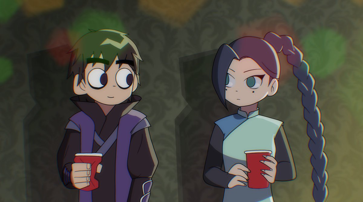 Bueno, así quedó mi humilde coloreado ✂️

#ScissorSeven