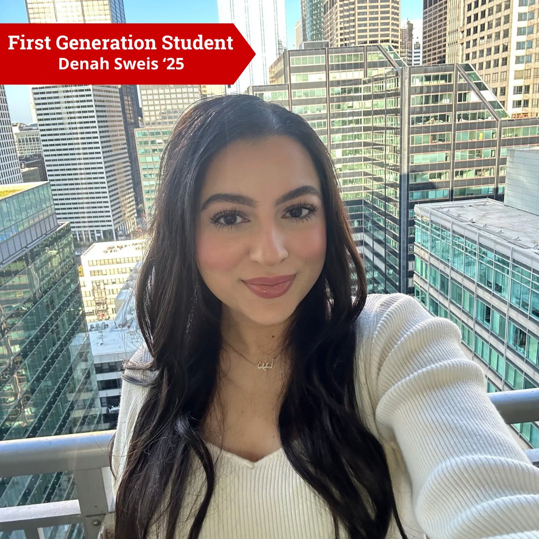 ChicagoKentLaw's tweet photo. Here's an incredible journey of another brilliant first-gen law student!๐ For Denah Sweis '25, pursuing higher education initially felt foreign, but with unwavering support from her parents, she took the leap into law school.
We are proud of you!
#FGLSA #LifeatCK #ChicagoKent https://t.co/42ePekaTss