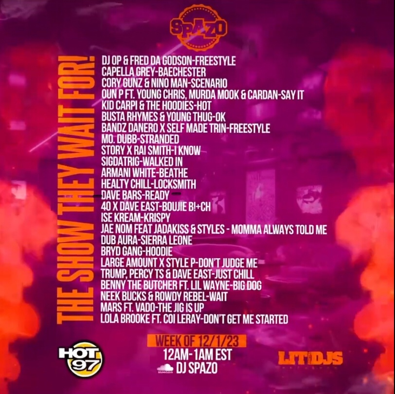 Eargasm313's tweet photo. @HOT97 #Djspazo #litdjs #DavidBars ”Ready” 🇯🇲🎧🔊 #Eargasm🎧🔊 https://t.co/GS9ob2Hknj