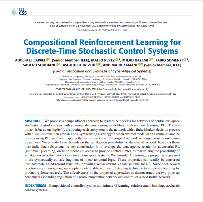 IEEE Open Journal of Control Systems tweet media