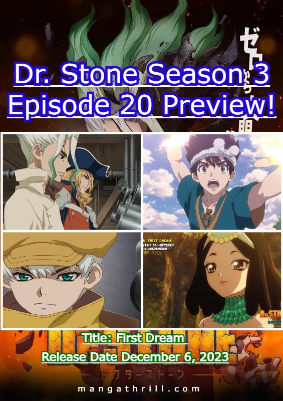 Dr. Stone Season 3 Episode 20: Spoilers from the manga, release date, where  to watch, and more