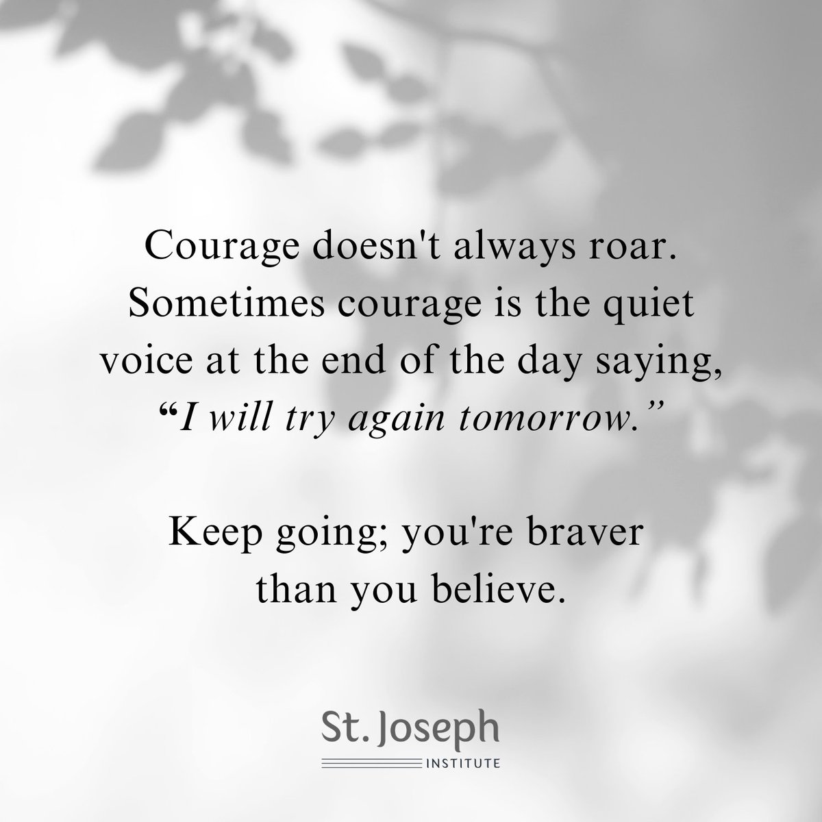 StJosephRehab's tweet photo. #FridayMotivation #RecoveryIsPossible https://t.co/AtgW4NC4K7