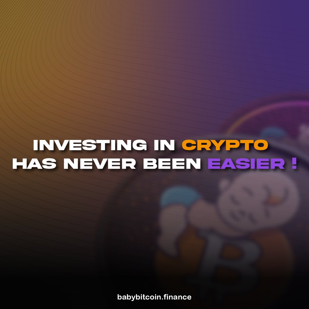 Investing in crypto has never been easier! Baby Bitcoin on Genesys makes it simple, secure, and rewarding. 🚀💸 #BabyBitcoin #GenesysInvesting #CryptoSimplicity