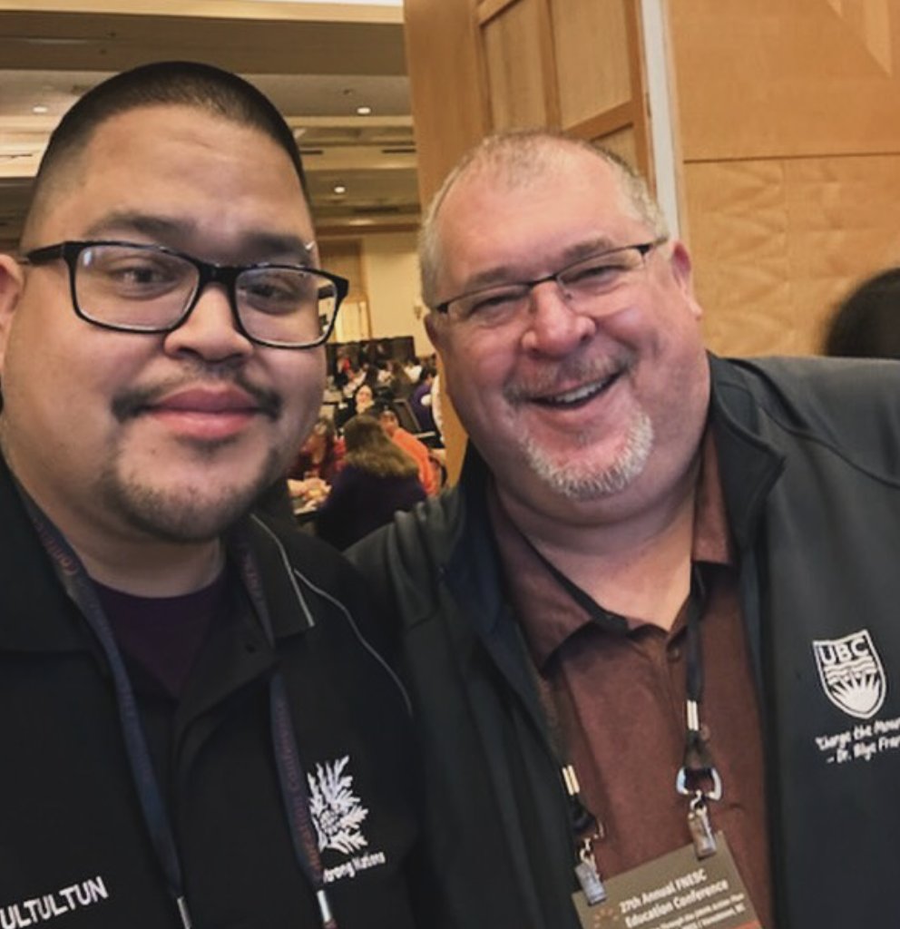 Our Sales Manager with Strong Nations Publishing author Mike Bowden. Mike is a storyteller and a strong believer in story as a way of learning and understanding the world and our relationships within it. View his books, the Secwepemc Stories, here: strongnations.com/store/item_lis…
