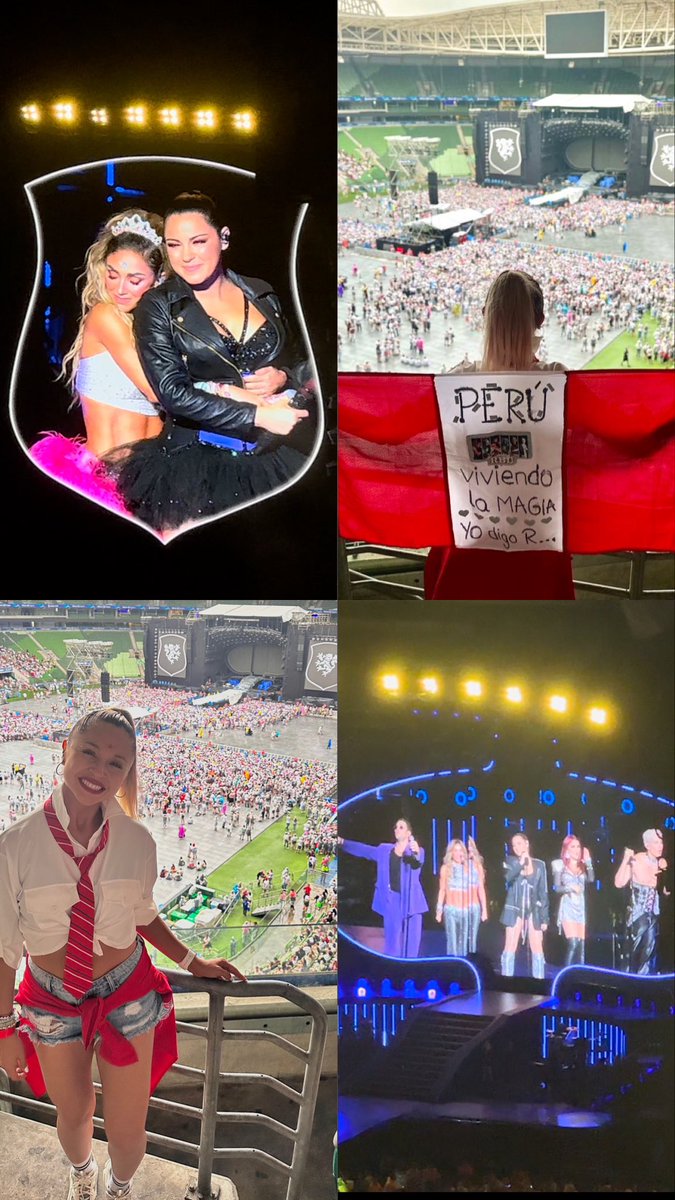 karen_rfer's tweet photo. Perú presente en Colombia, Brasil y México en el #SoyRebeldeTour 🇵🇪❤️🖤🤍 por ellos TODO 🫶🏼 @maiteperroni @Anahi @DulceMaria @christiancha @christopheruck @RBD_oficial gracias por dar amor a nuestros corazones 💕 https://t.co/EBOAZjBNur