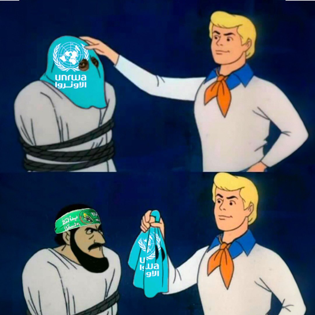 EllaTravelsLove's tweet photo. Imagine a UN organization to actively assist a terror organization. 

Meet @UNRWA, did you know that an UNRWA teacher held on of the Israeli hostages in his home? 

#defundUNRWA https://t.co/K76gs11gg5