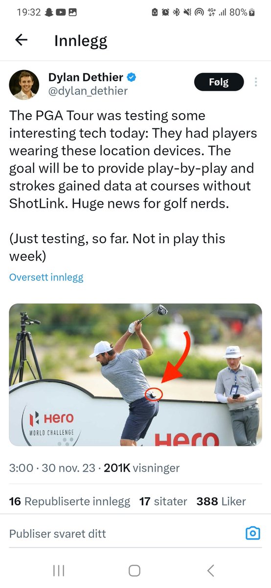 oeyamdam's tweet photo. @ESN_golf @PerHaugsrud https://t.co/FeQfip2Ikm