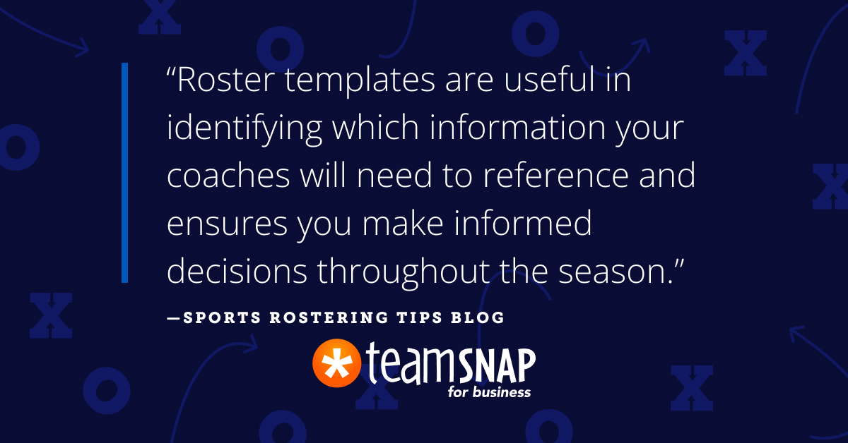 A quick tip for streamlining your #sports rostering process. Read more at our blog ⬇ #youthsports #rosters #rostering tmsnp.co/46EbnDg