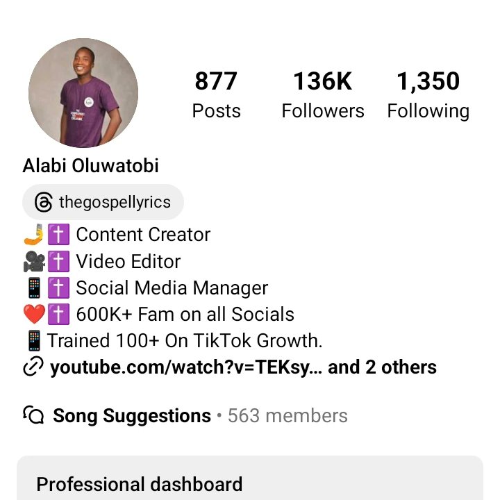 thegospellyrics's tweet photo. Happy new month my X family ☺️❤️

We're 600k+ bigger across all social media platforms 🎉🎉

Please remember us in your prayers 🙏🏾 https://t.co/6AVIJ4iHtr