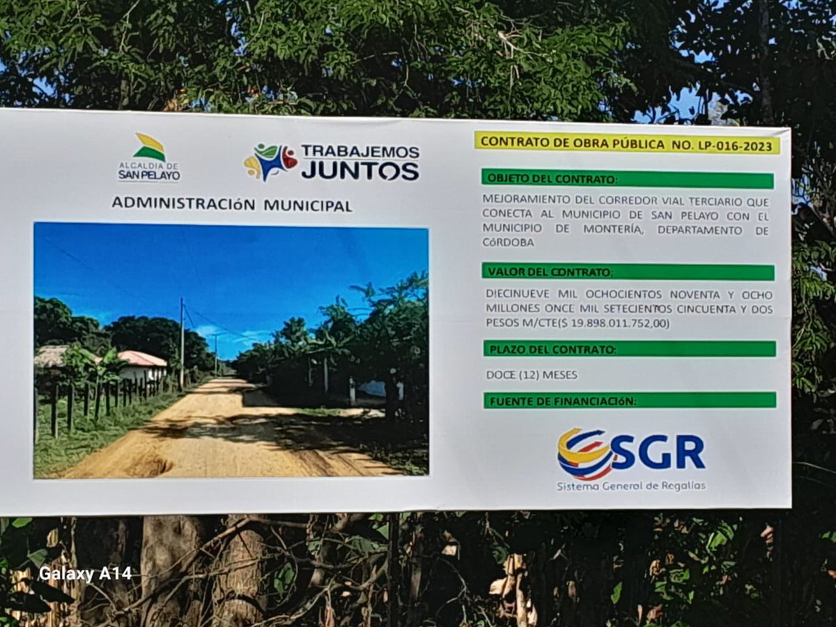 HarvingEspitia's tweet photo. ¡Qué gran noticia! Me alegra contarles que estamos a pocos días de iniciar la construcción de más de 4 kilómetros de pavimento rígido, con apoyo del gobernador @orlandobenitezm , en la vía principal del corregimiento de Caño Viejo. https://t.co/4hxBeJaxPO