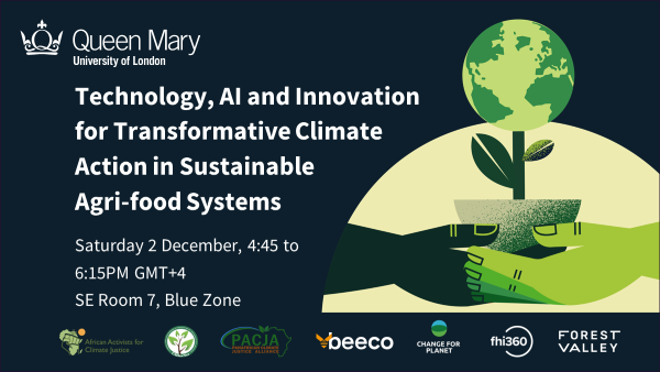 @IntakeCDA is at COP28.  Please come join us on Saturday December 2 from 4:45-6:15pm in SE Room 7 in the Blue Zone to hear about the Intake4Earth App!