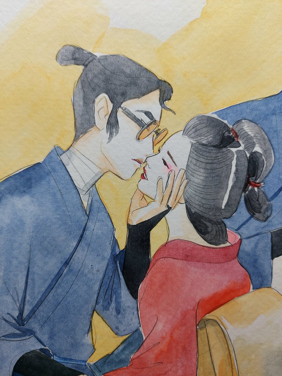 babydollproject's tweet photo. name your desire 😣

#BlueEyeSamurai 
#mizemi #mizufanart #blueeyesamuraifanart https://t.co/qdc6wLL6wY