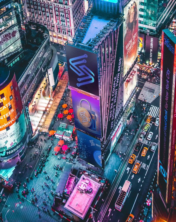 multibaks's tweet photo. In Times Square π @Sardis_Network #sardisnetwork #web3 https://t.co/6gQL5q4Xvs