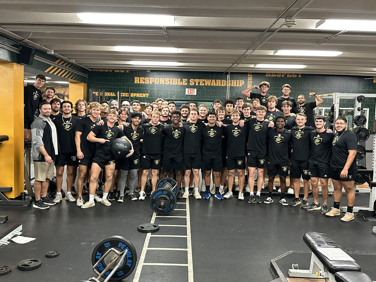 We want to thank Coach Nudo on his hard work and dedication to the program this fall ! Our guys dominated the weight room all semester! #OnePride