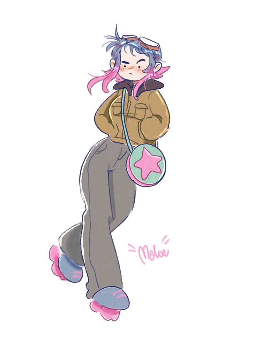「It's time to wake up dude #RamonaFlowers」|Melonpan (Comms OPEN)のイラスト