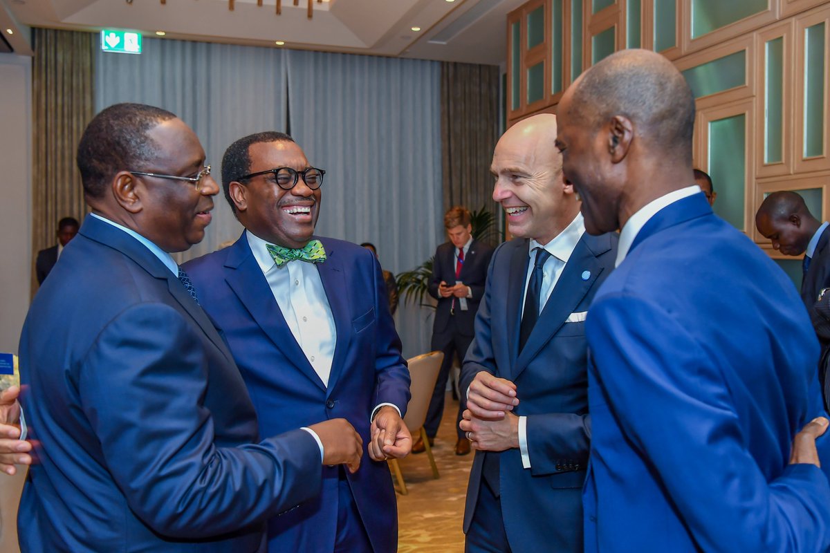 Prof_PatrickV's tweet photo. Grateful for the bold leadership of H.E. @Macky_Sall, President of Senegal and Board Member of @GCAdaptation, in calling on development partners to deliver the vital 2025 adaptation finance doubling target at #COP28. Indeed, together we will make this century Africa's century. https://t.co/gTD8ZexzNj