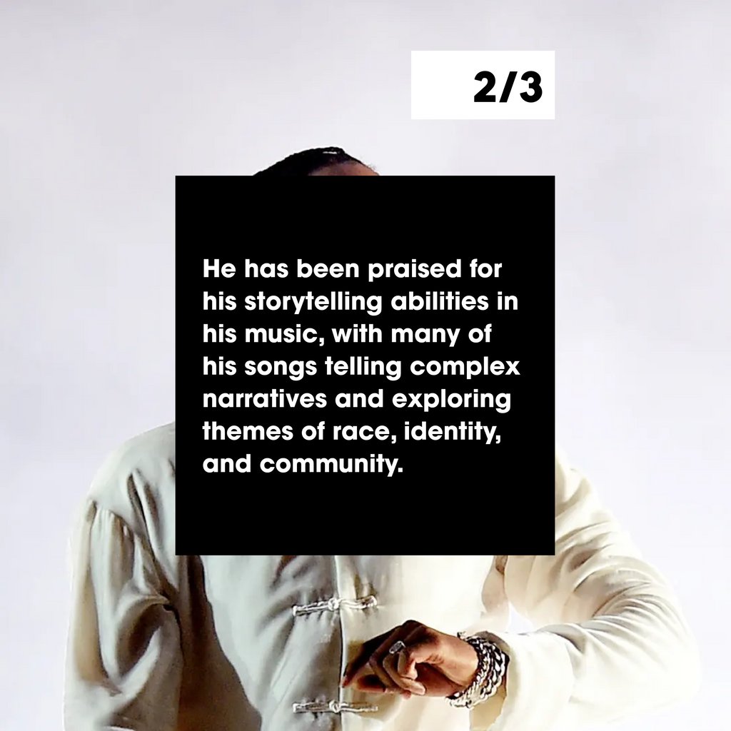 TradingRaces's tweet photo. Kendrick Lamar is an American rapper, songwriter, and record producer. He was born on June 17, 1987, in Compton, California. Lamar began his career in music in the early 2000s, releasing his first mixtape in 2003. 

The more you know, the better you play #TradingRaces https://t.co/C2ibjBReI0