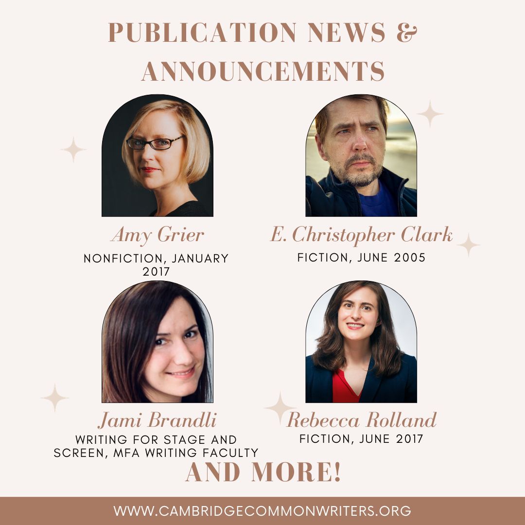 Let us give thanks for the abundant accomplishments of Lesley MFA alums and faculty in the month of November: new books, stories, interviews, awards, and more! Also, upcoming events! cambridgecommonwriters.org/publication-ne… #cambridgecommonwriters #lesleymfa