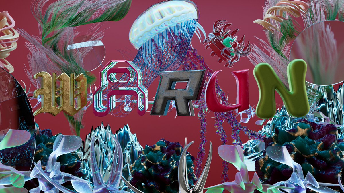 I used to do this as a thumbnail for ShowReel myself at the end of 2022. In the end, I didn't use it, but I really liked it. It's a shame to keep it on my computer.

#3dart #cinema4d #redshift #abstractart #motiondesign #motiongraphics #redshift3d #maxon #c4d #3dmotion