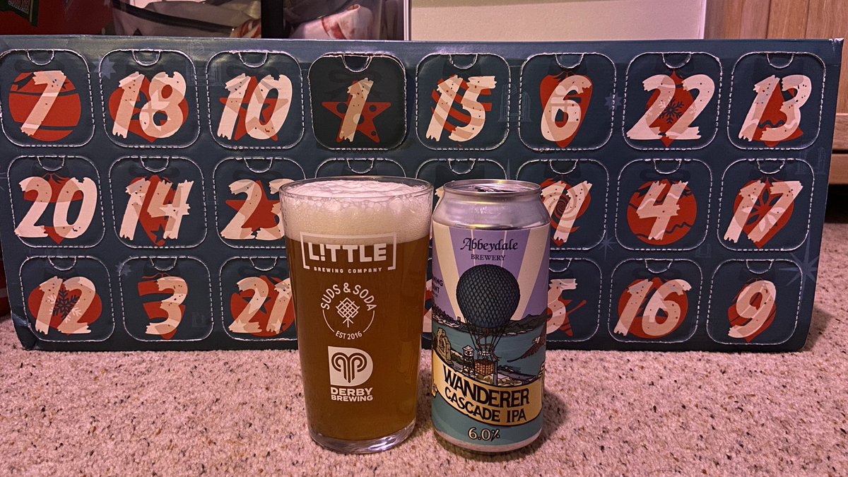 First day of advent and starting with a banger 🍻