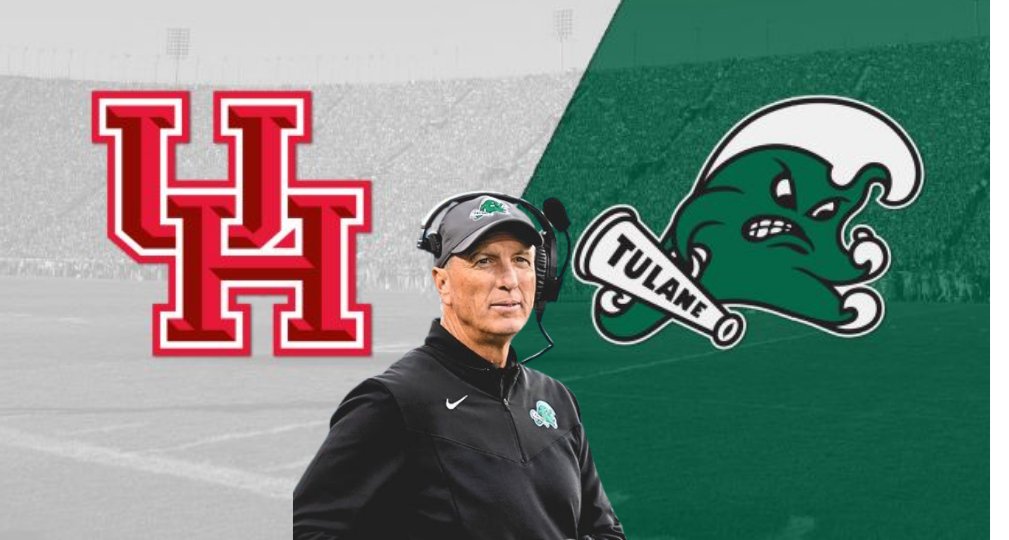 Houston_Coogs's tweet image. 🔄UPDATE: Sources in Houston and New Orleans align, amplifying the buzz around Houston's potential move to name Tulane’s Willie Fritz as head coach.

All signs point to Fritz being up next at Houston, with factors like Traylor’s buyout in play. Stay tuned!

#UH #Tulane #Fritz